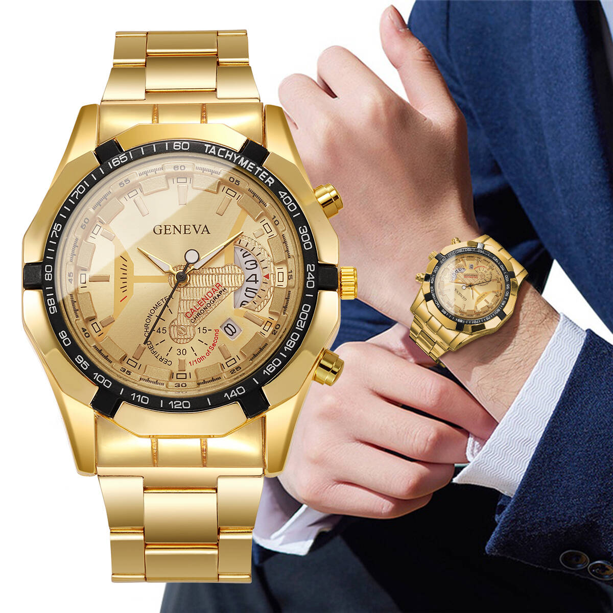 Luxury Watch Organizer For Men - Luxury Men Business Watches Fashion Large