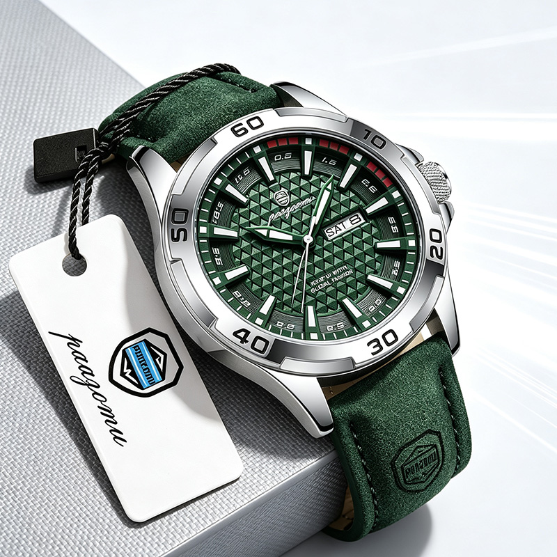 Luxury Watch Organizer For Men - PAAZOMU Luxury Brand Men Watches Fashion