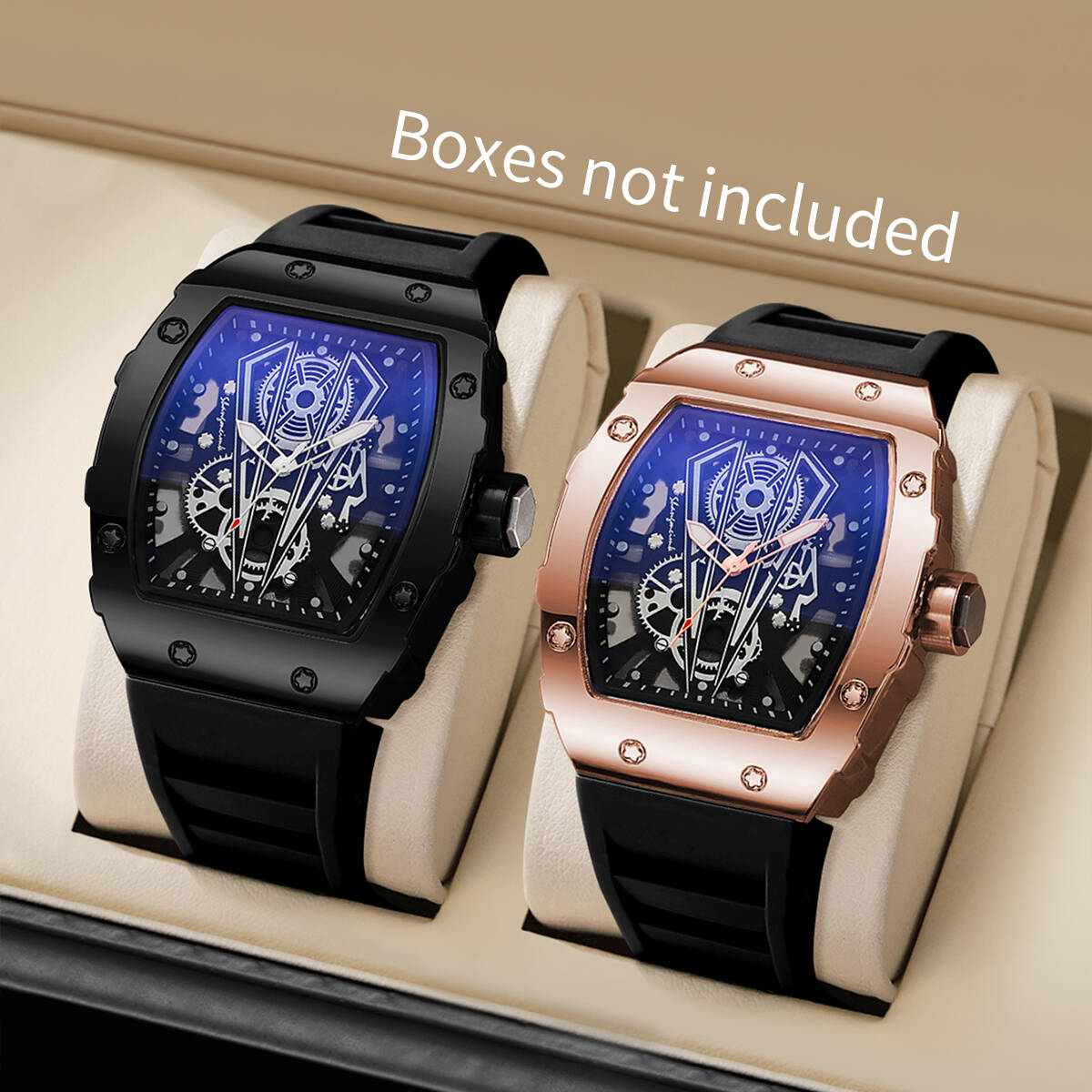 Luxury Watch Organizer For Men - 1/2PCS Luxury Large Dial Men Quartz