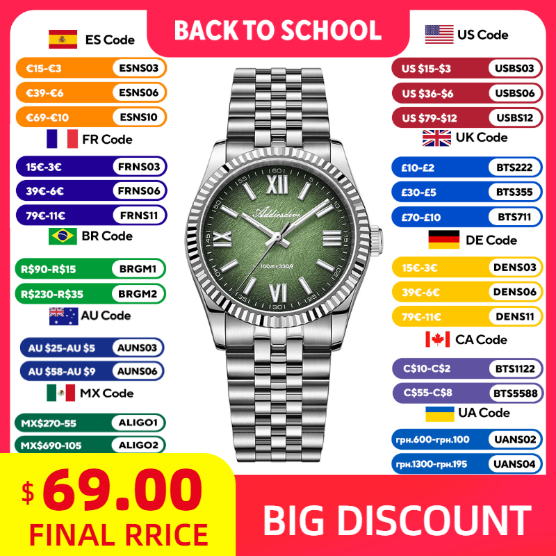 Luxury Watch & Jewellery Recensioni - ADDIESDIVE Elegant Watch for Woman Luxury