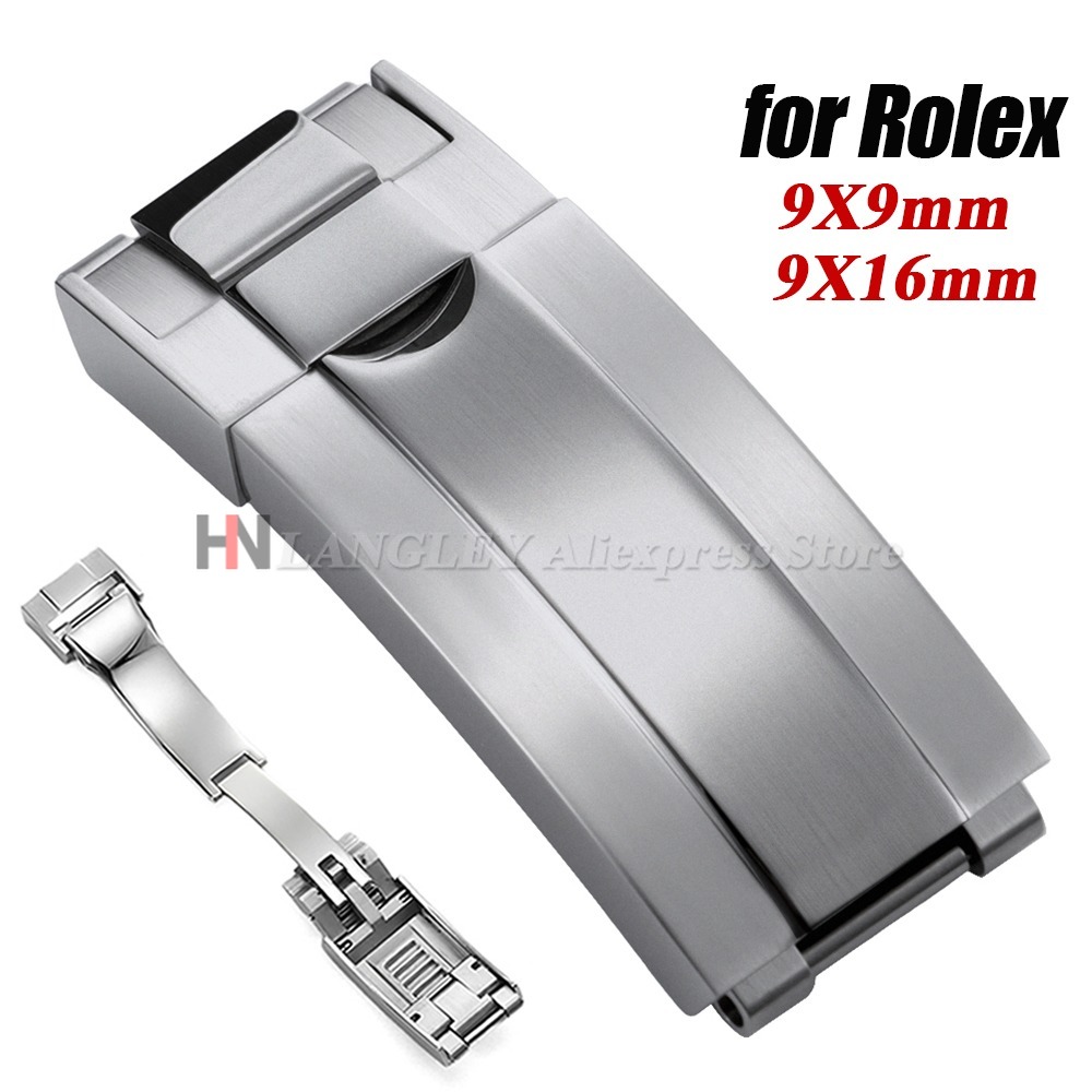 Luxury Watch Uk - 9x9mm 316L Stainless Steel Double Safety