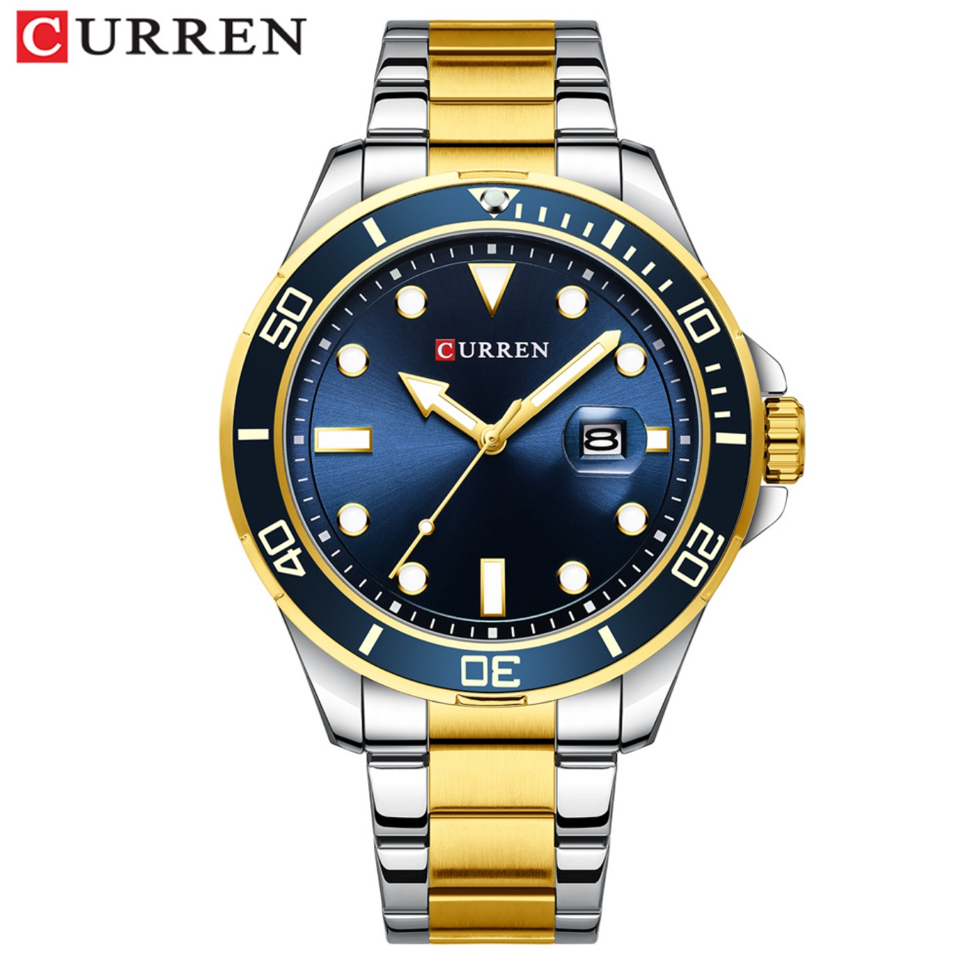 CURREN New Green Water Ghost S - Luxury Quartz Watch Brands recension och pris