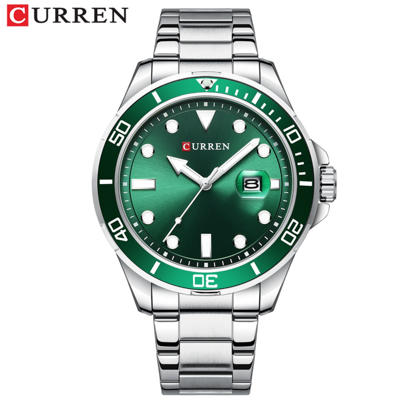 CURREN New Green Water Ghost S - Luxury Quartz Watch Brands recension och pris