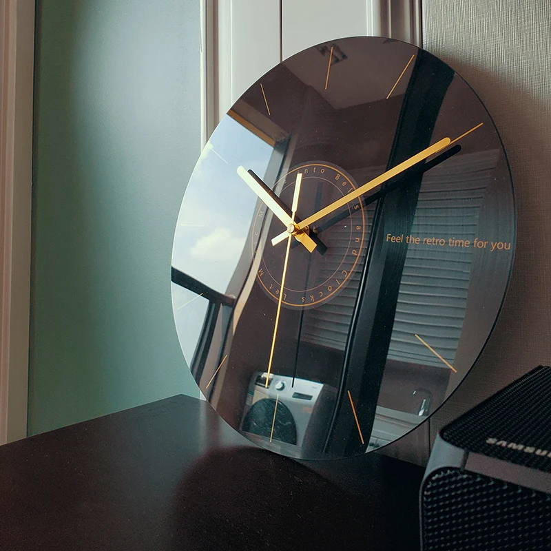 Luxury Silent Wall Clock Livin - Luxury Watch Wall Clock recension och pris