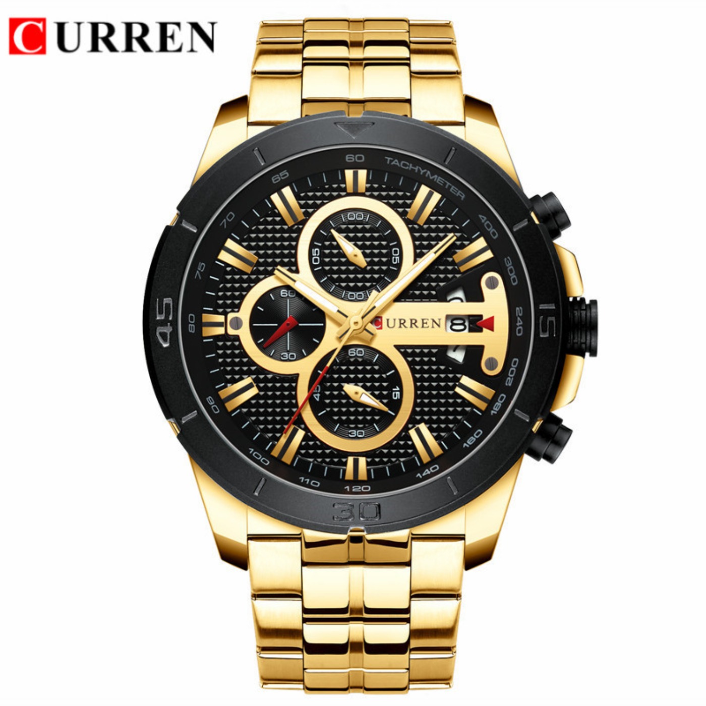 CURREN Watch Men Waterproof Ch - Luxury Quartz Watch Brands recension och pris