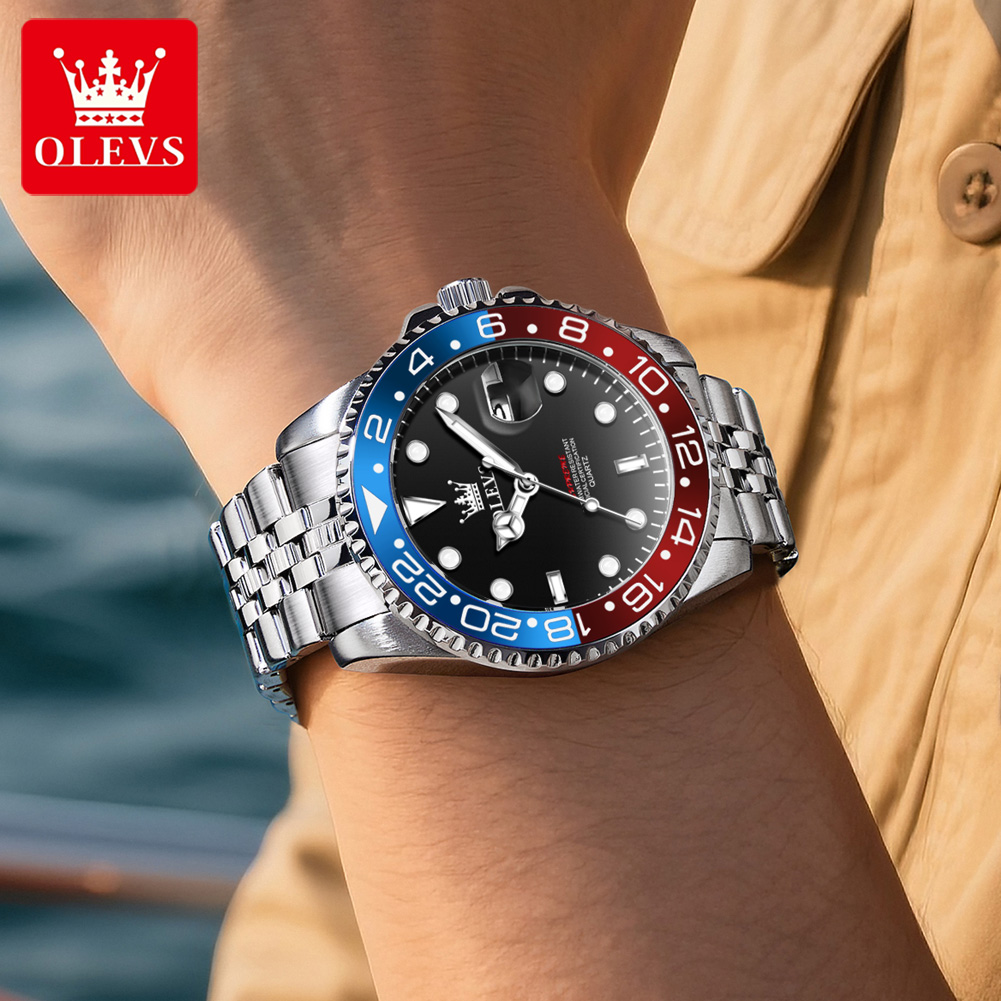 OLEVS 5657 Original Brand Men' - Luxury Quartz Watch Brands recension och pris