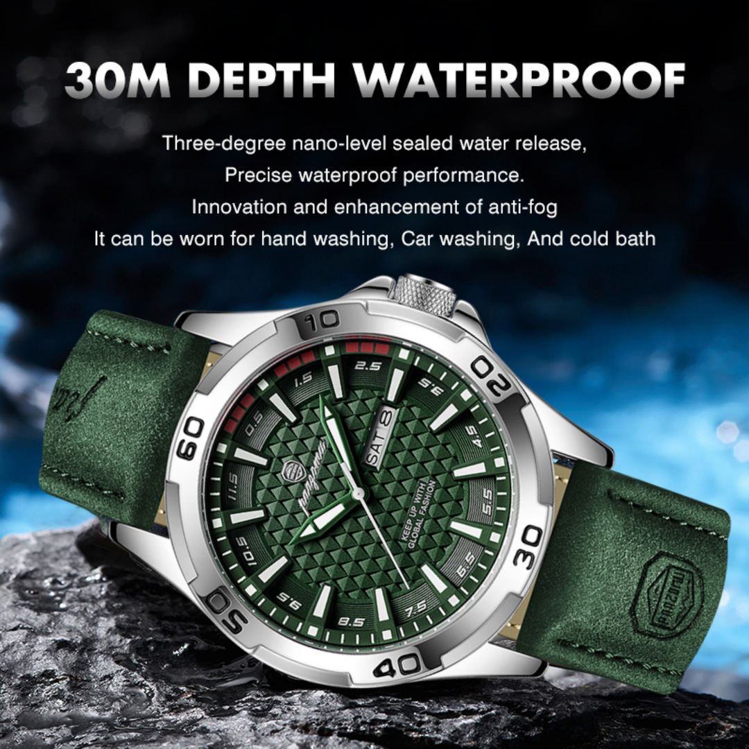 PAAZOMU Luxury Brand Men Watch - Luxury Watch Organizer For Men recension och pris