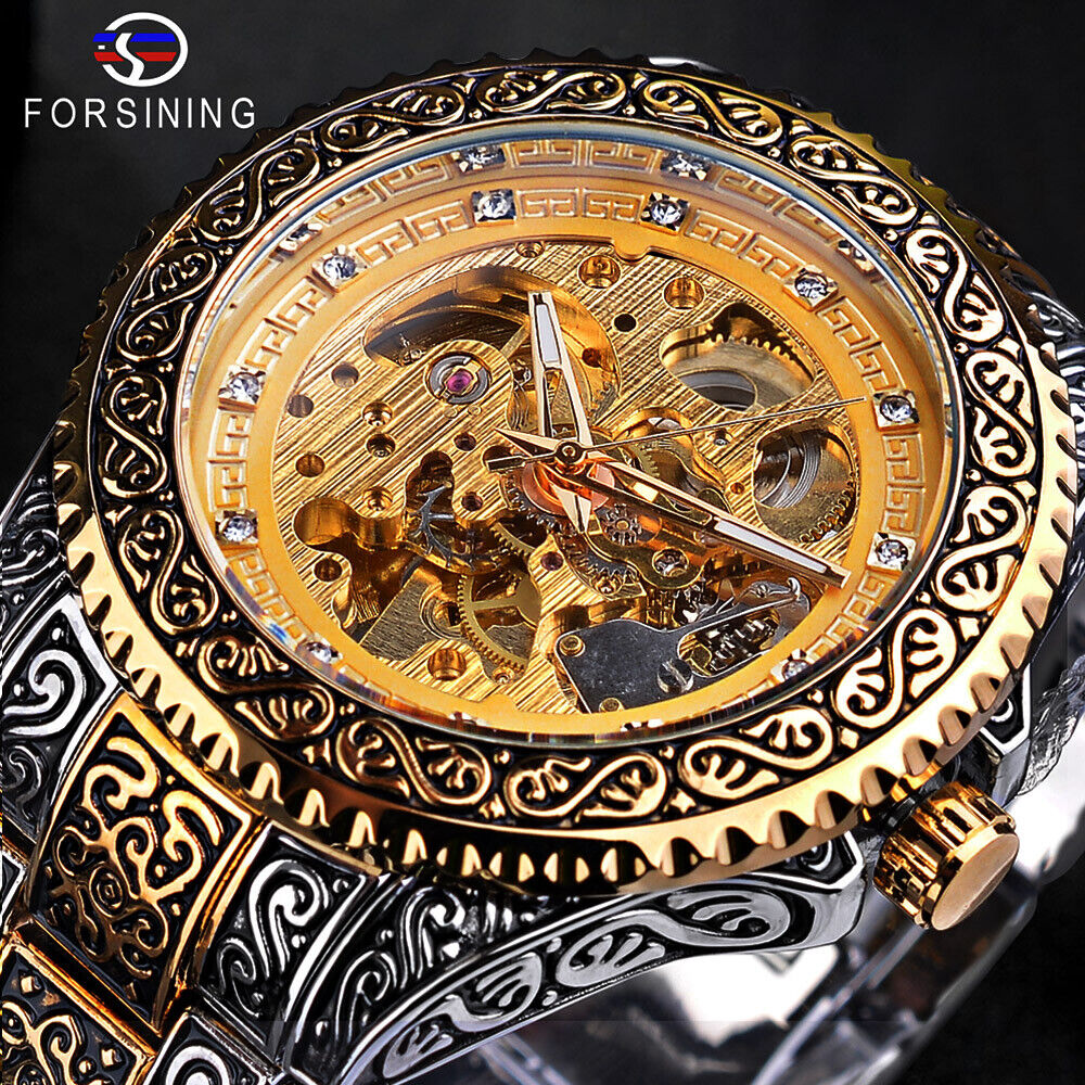FORSINING Men's Luxury Diamond - Luxury Watch Nice recension och pris