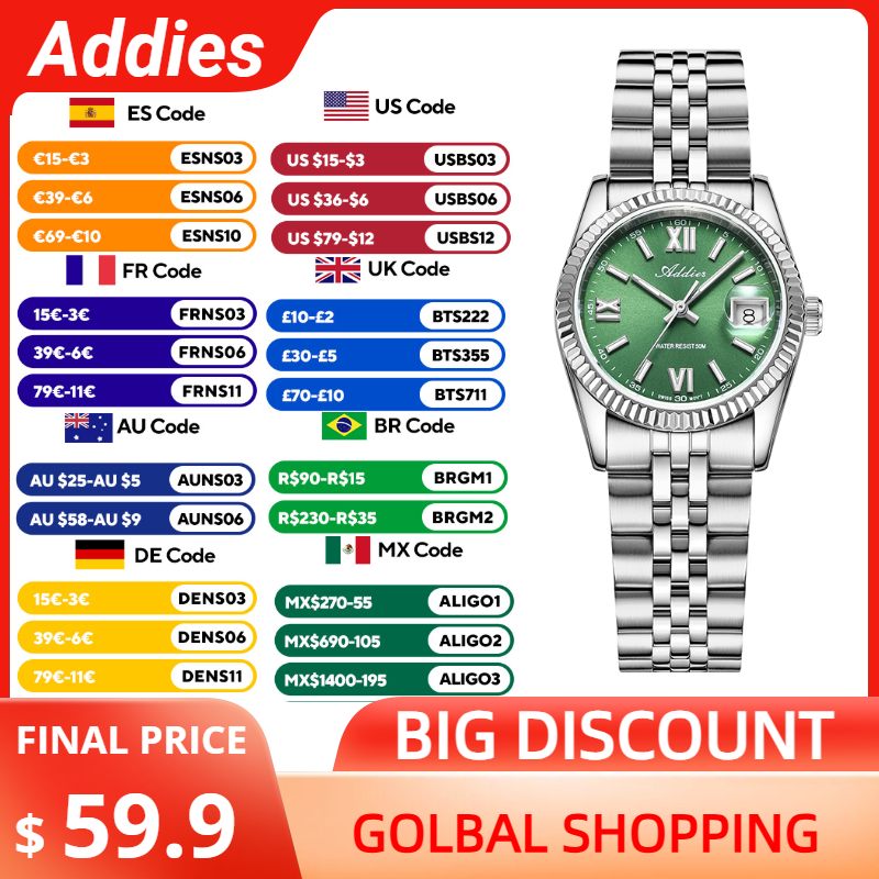 Addies High Quality Luxury Wat - Luxury Watch Ladies recension och pris