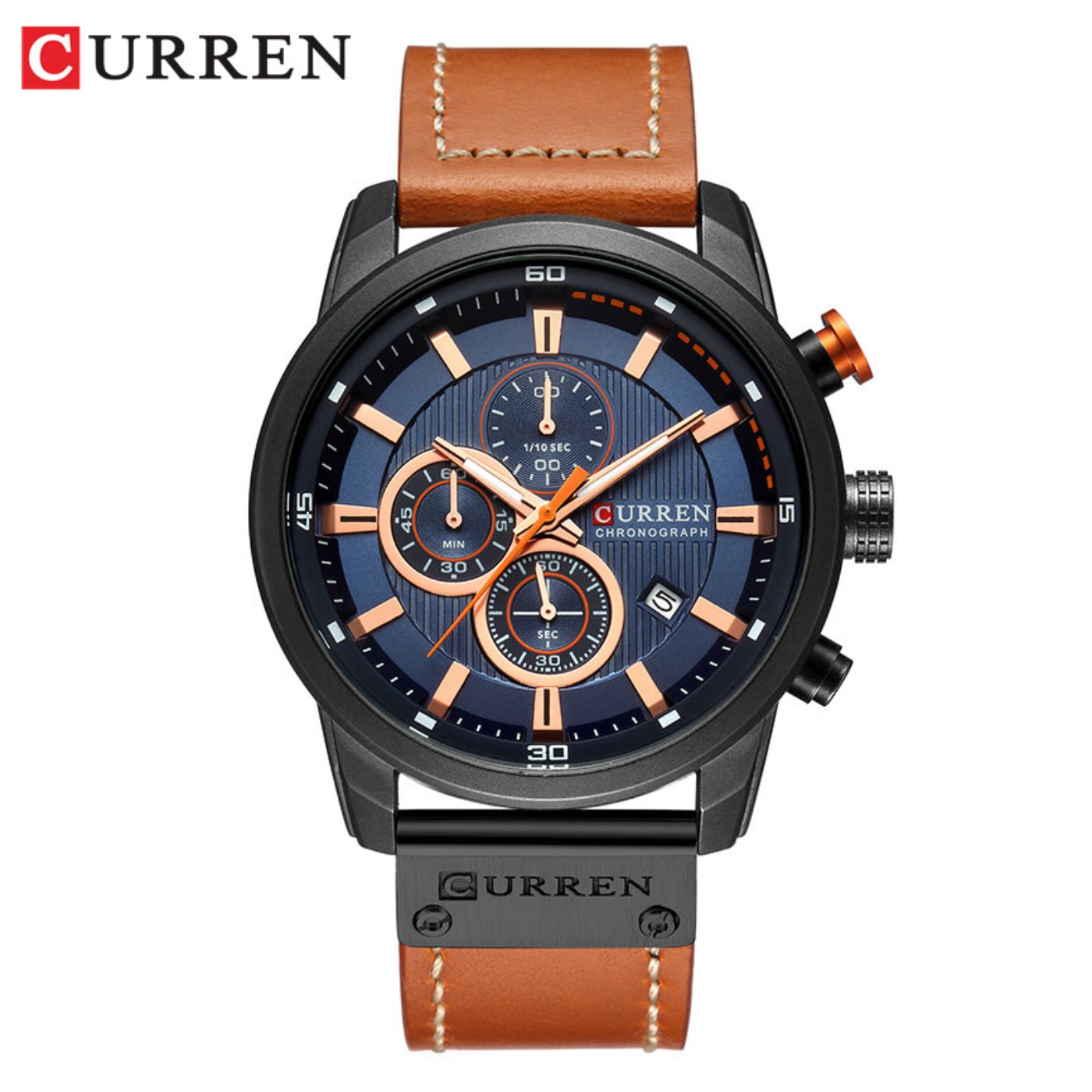 CURREN Fashion Date Quartz Men - Luxury Quartz Watch Brands recension och pris