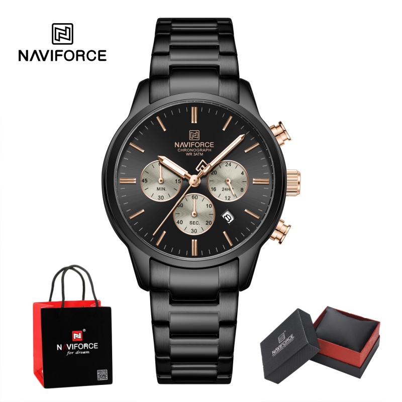 NAVIFORCE Men Quartz Chronogra - Luxury Watch Straps recension och pris