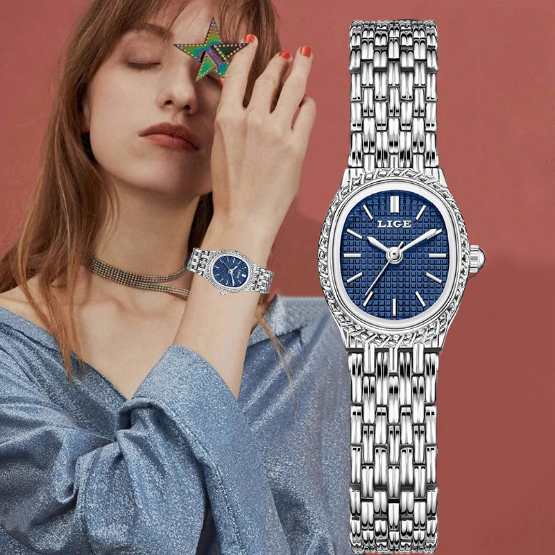LIGE Fashion Luxury Quartz Wom - Luxury Watch Ladies recension och pris