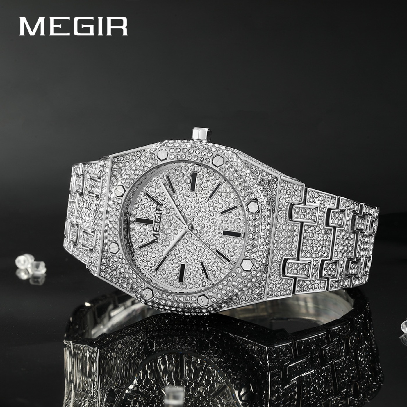 MEGIR Luxury Quartz Rhinestone - Luxury Quartz Watch Brands recension och pris