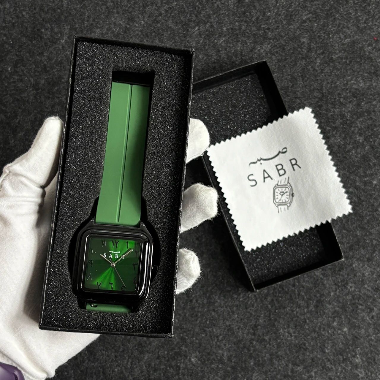 SABR Arabic Numeral Watch Men  - Luxury Watch Protection Film recension och pris