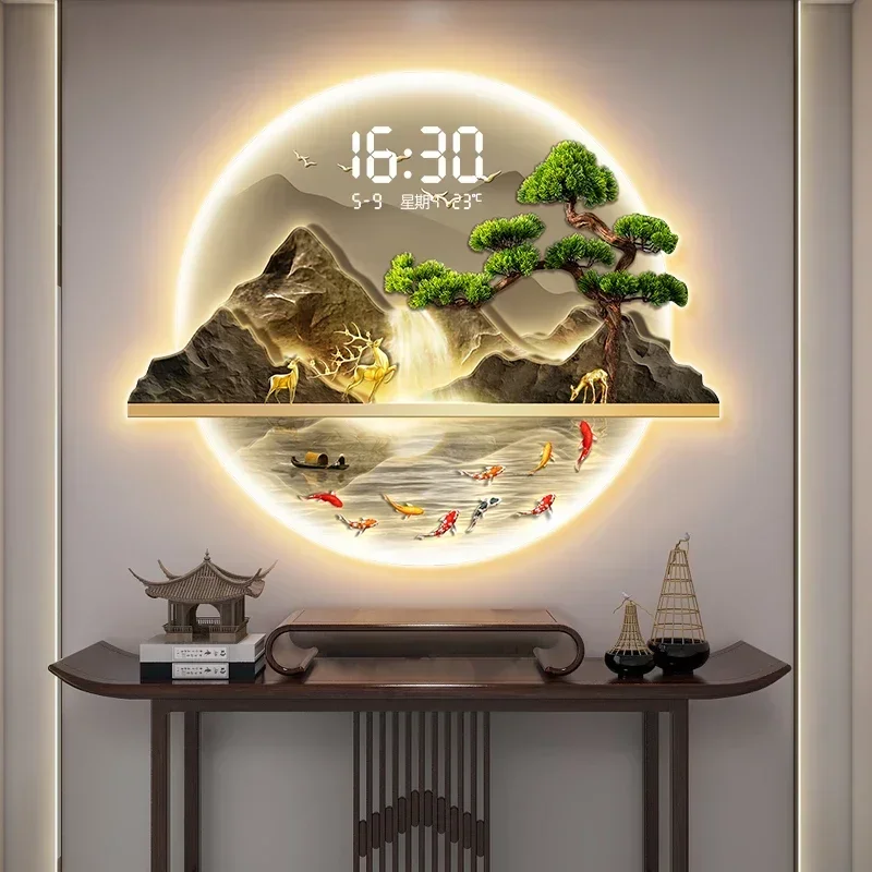 Art Mural Wall Clocks Led Livi - Luxury Watch Wall Clock recension och pris