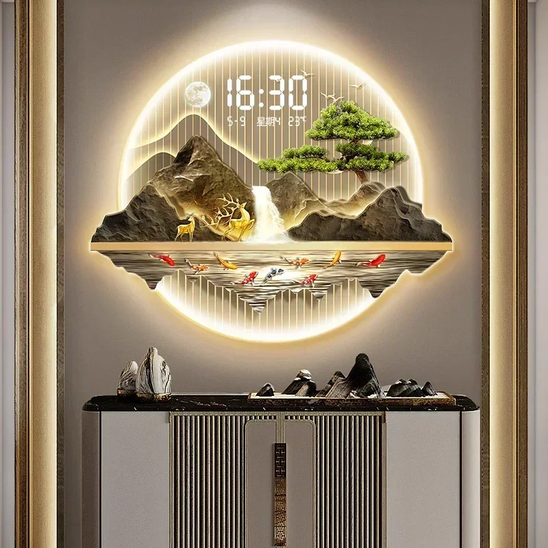 Art Mural Wall Clocks Led Livi - Luxury Watch Wall Clock recension och pris