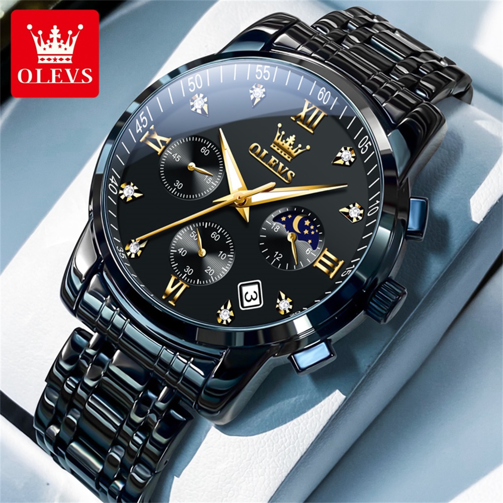 OLEVS Popular men's watches st - Luxury Watch Uk recension och pris