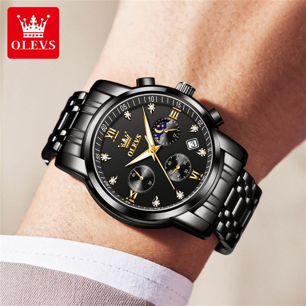 OLEVS Popular men's watches st - Luxury Watch Uk recension och pris