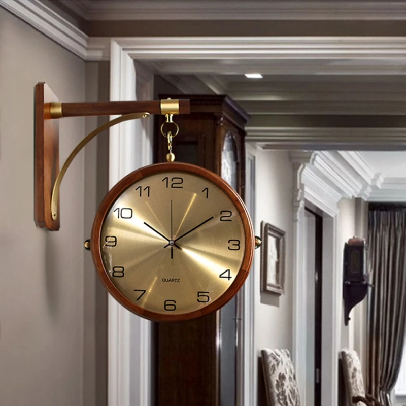 Light Luxury Silent Metal Wall - Luxury Watch Wall Clock recension och pris