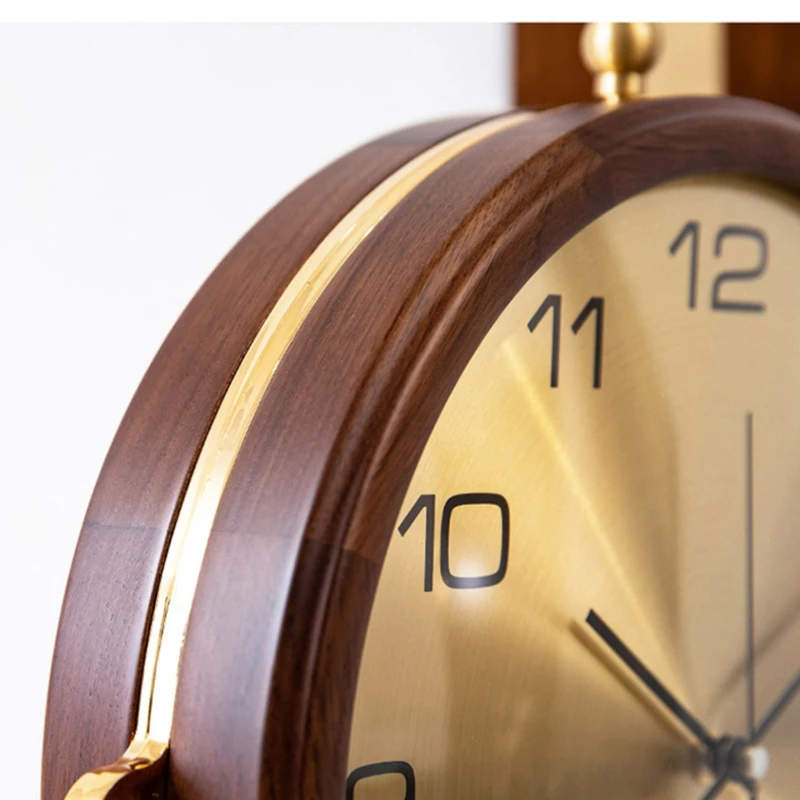 Light Luxury Silent Metal Wall - Luxury Watch Wall Clock recension och pris