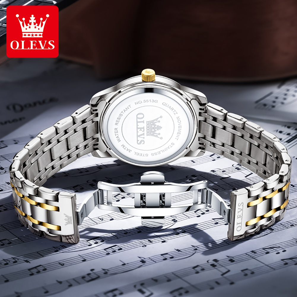 OLEVS Brand Fashion men's watc - Luxury Quartz Watch Brands recension och pris