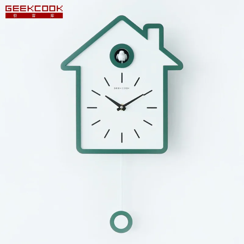 Modern Cuckoo Clock Pendulum W - Luxury Watch Wall Clock recension och pris