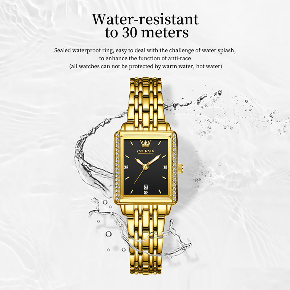 OLEVS 9995 Date Watch for Wome - Luxury Watch Ladies recension och pris