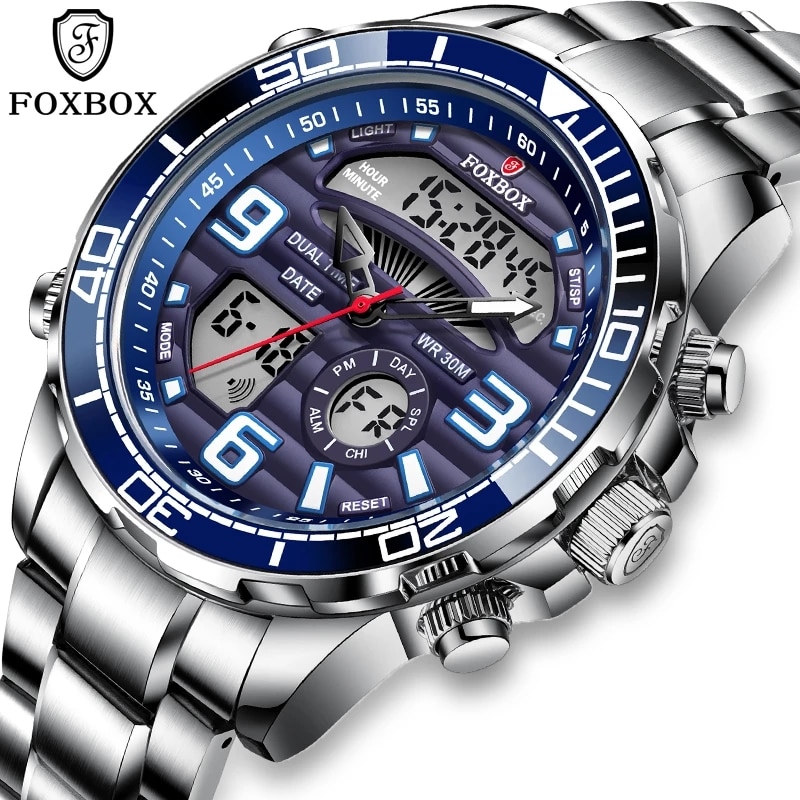 2024 Top Brand Luxury Digital  - Luxury Watch Organizer For Men recension och pris