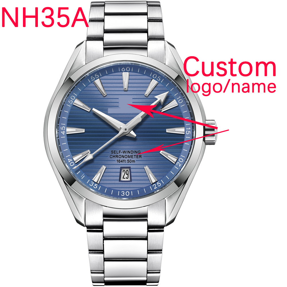 Luxury NH35 Movt Custom Logo 4 - Luxury Watch Uk recension och pris