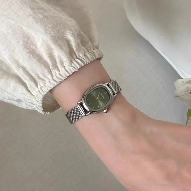 Small Oval Dial Green Watch Si - Luxury Watch Ladies recension och pris