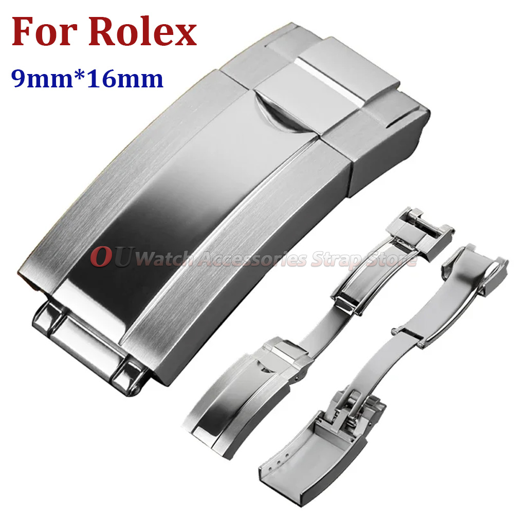 9mmx16mm Stainless Steel Deplo - Luxury Watch Uk recension och pris