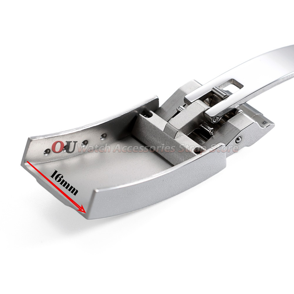 9mmx16mm Stainless Steel Deplo - Luxury Watch Uk recension och pris