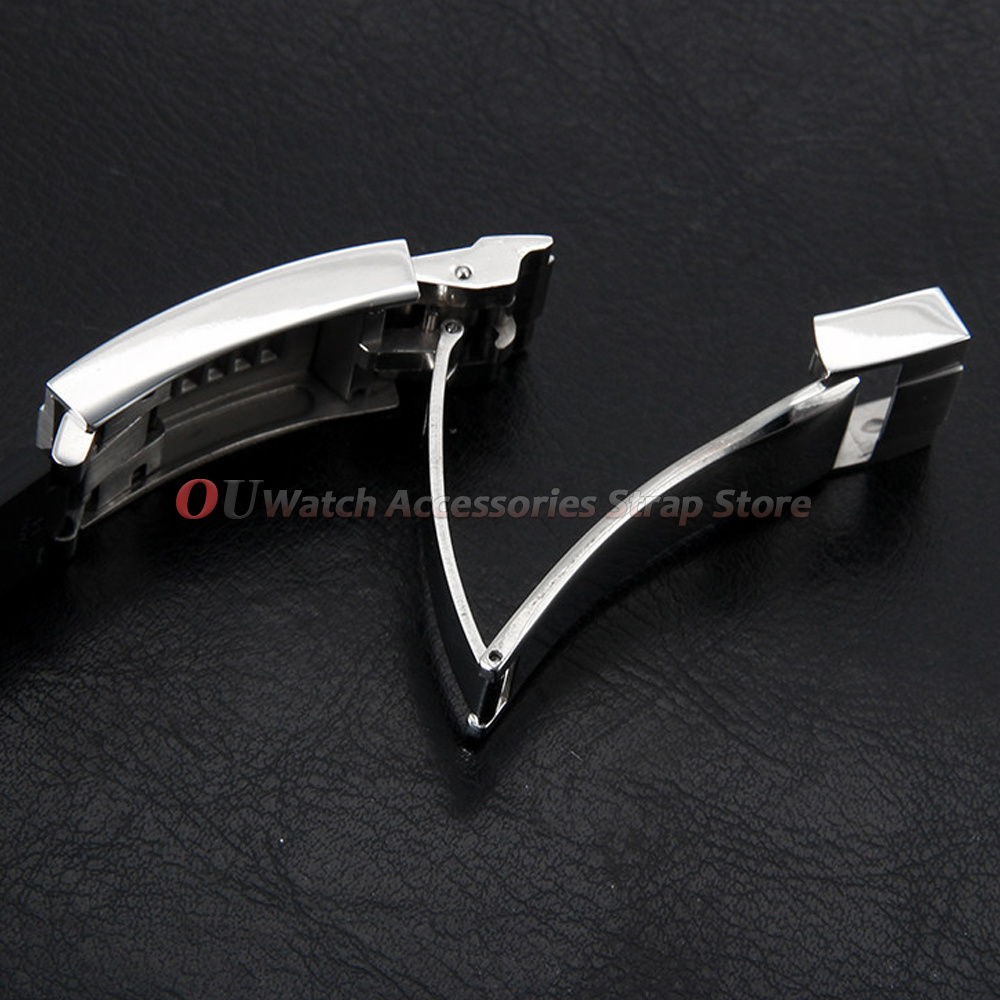 9mmx16mm Stainless Steel Deplo - Luxury Watch Uk recension och pris