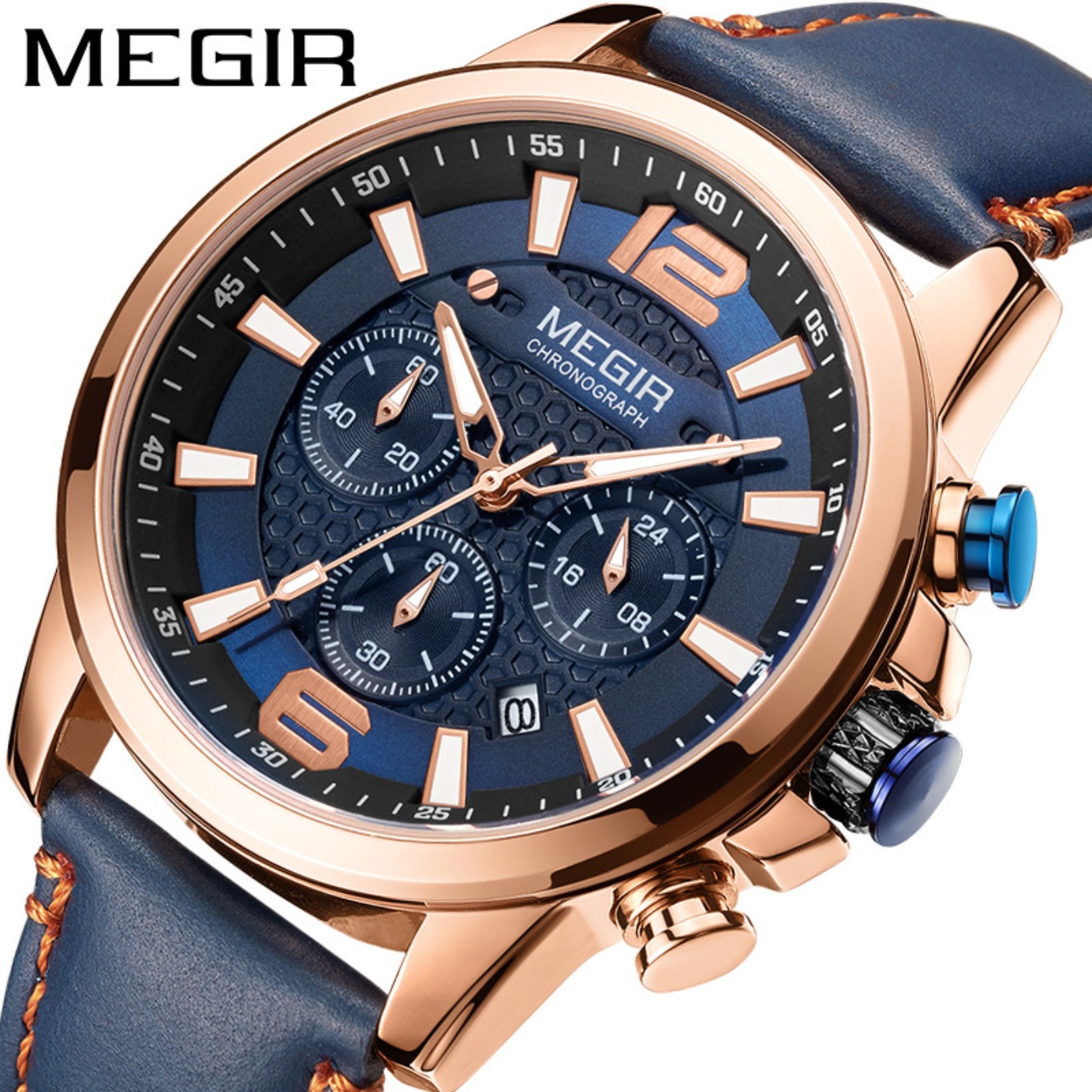 MEGIR 2020 Luxury Watches Men  - Luxury Quartz Watch Brands recension och pris