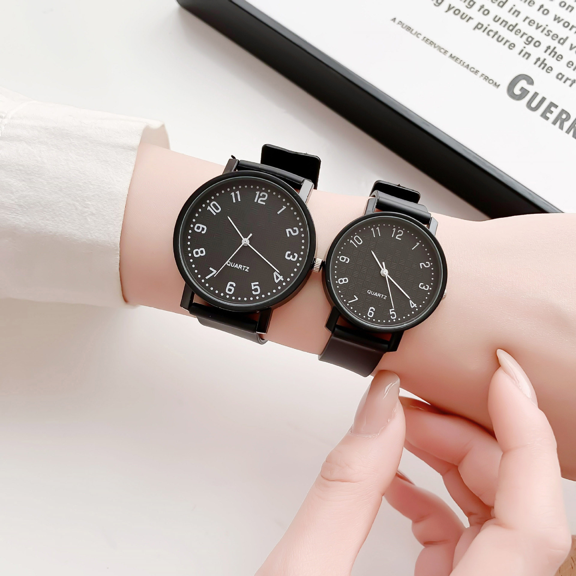 Simple Black Watch Quartz Watc - Luxury Watch Ladies recension och pris